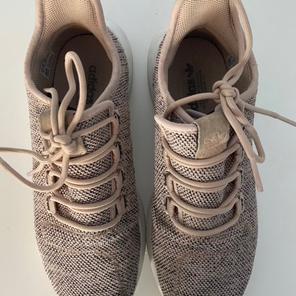 Black and pink Adidas tubular shadow size 8 wms - Picture 3 of 3